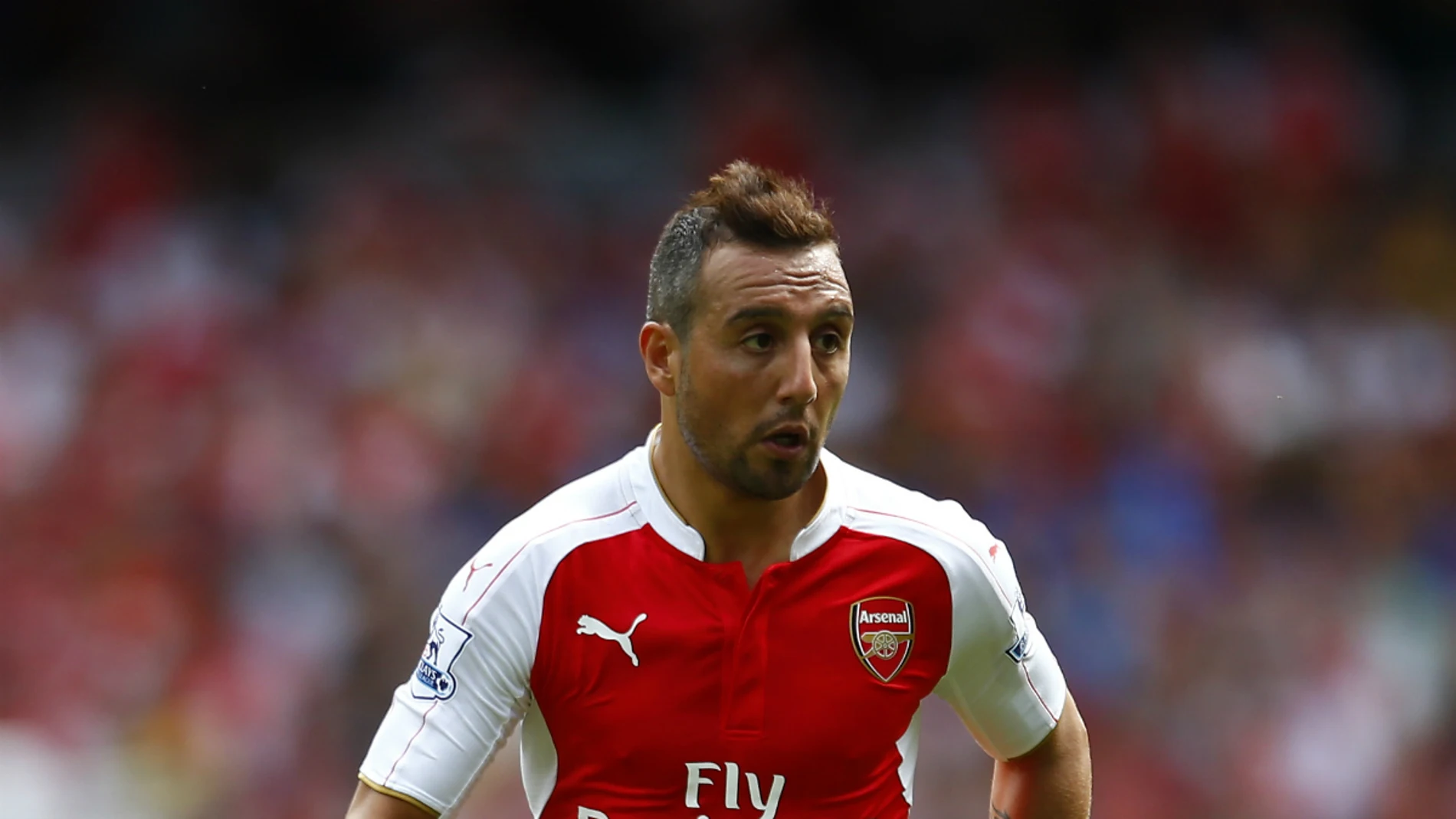 Santi Cazorla durante un partido con el Arsenal Santi Cazorla durante un partido con el Arsenal