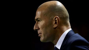 Zidane, en el Ciutat de Valencia