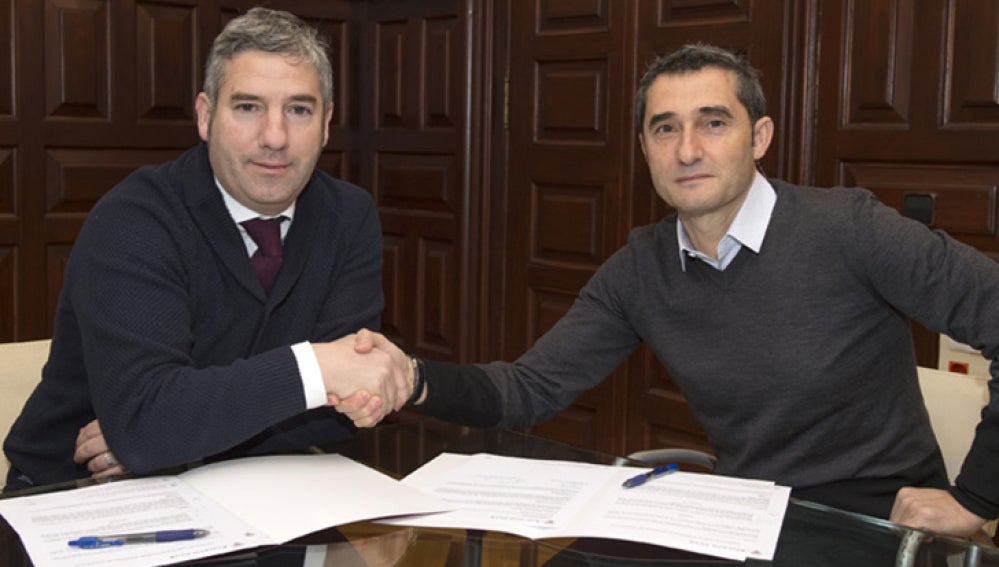 Valverde firma su renovación con el Athletic