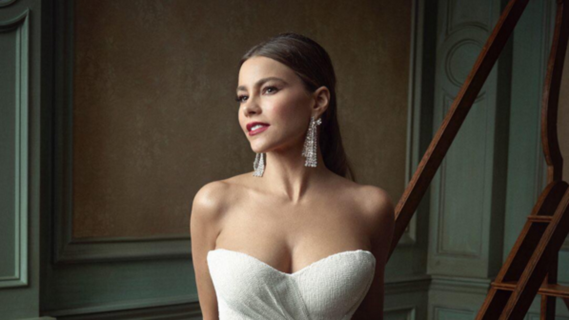 Sofia Vergara en la fiesta Vanity Fair post Oscar 2016