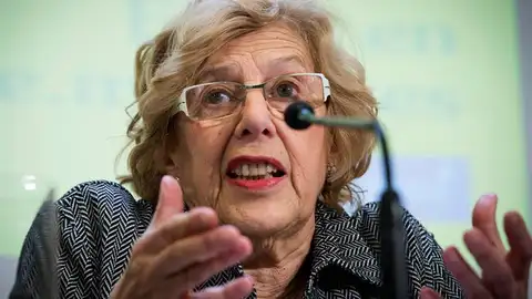 La alcaldesa de Madrid, Manuela Carmena La alcaldesa de Madrid, Manuela Carmena