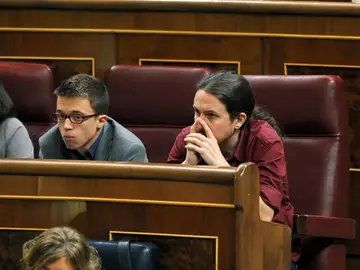 Pablo Iglesias e Íñigo Errejón Pablo Iglesias e Íñigo Errejón