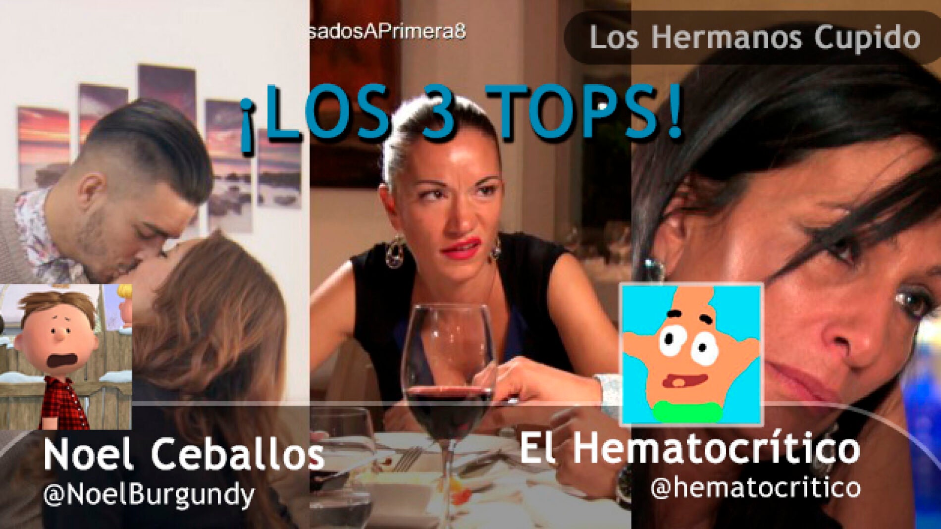 El combate de boxeo de Tito, la peor cena de la historia entre M&oacute;nica y Pedro y el "te quiero entre algodones" de Jonathan en los tres tops del programa