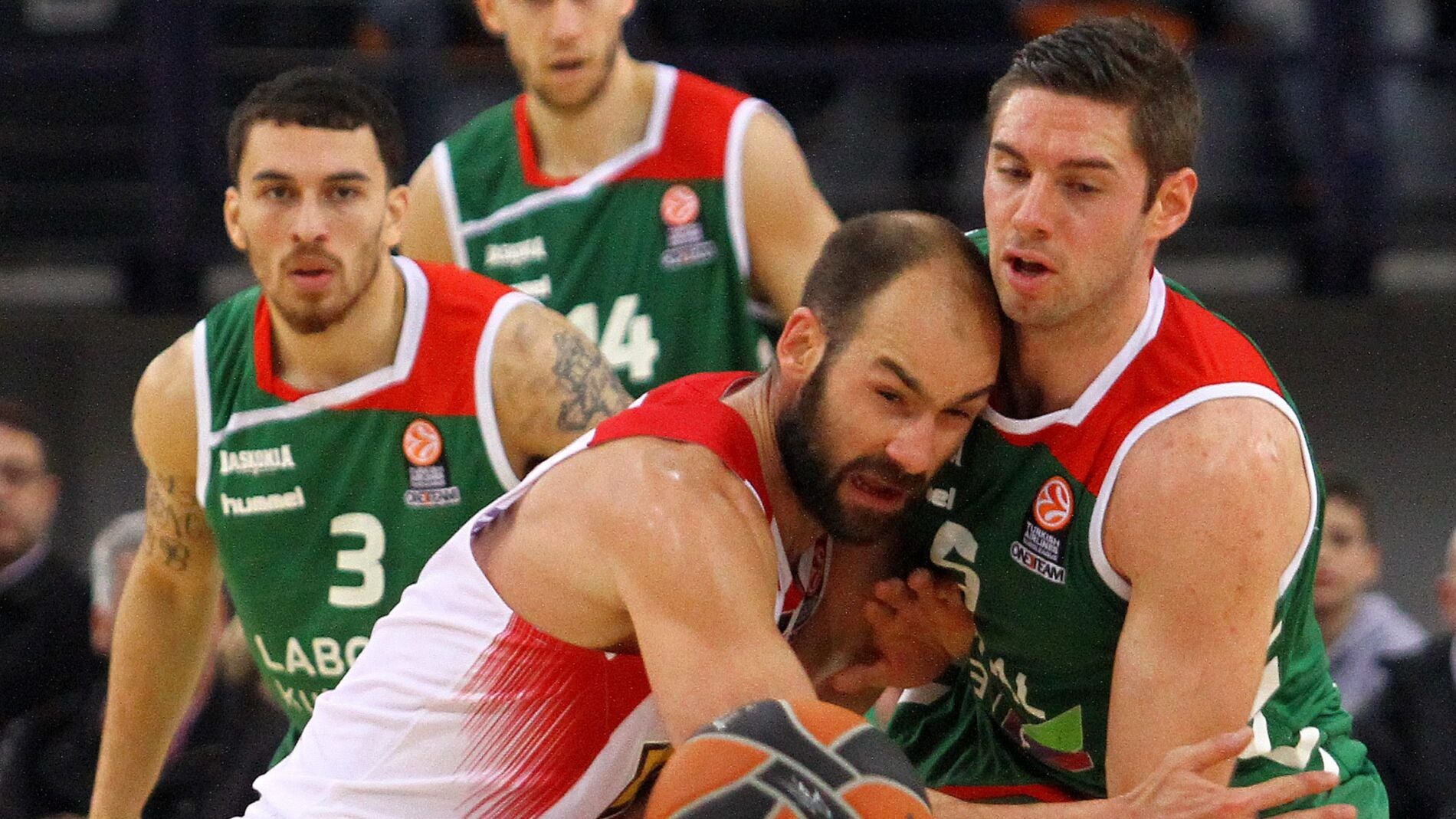 Spanoulis, verdugo en la derrota del Baskonia