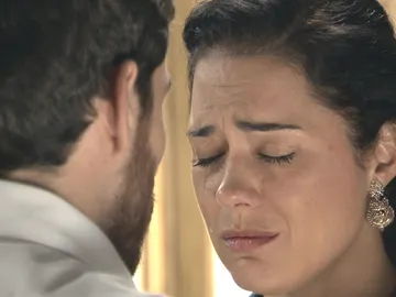 Pepa se despide de Toni antes de su marcha Pepa se despide de Toni antes de su marcha