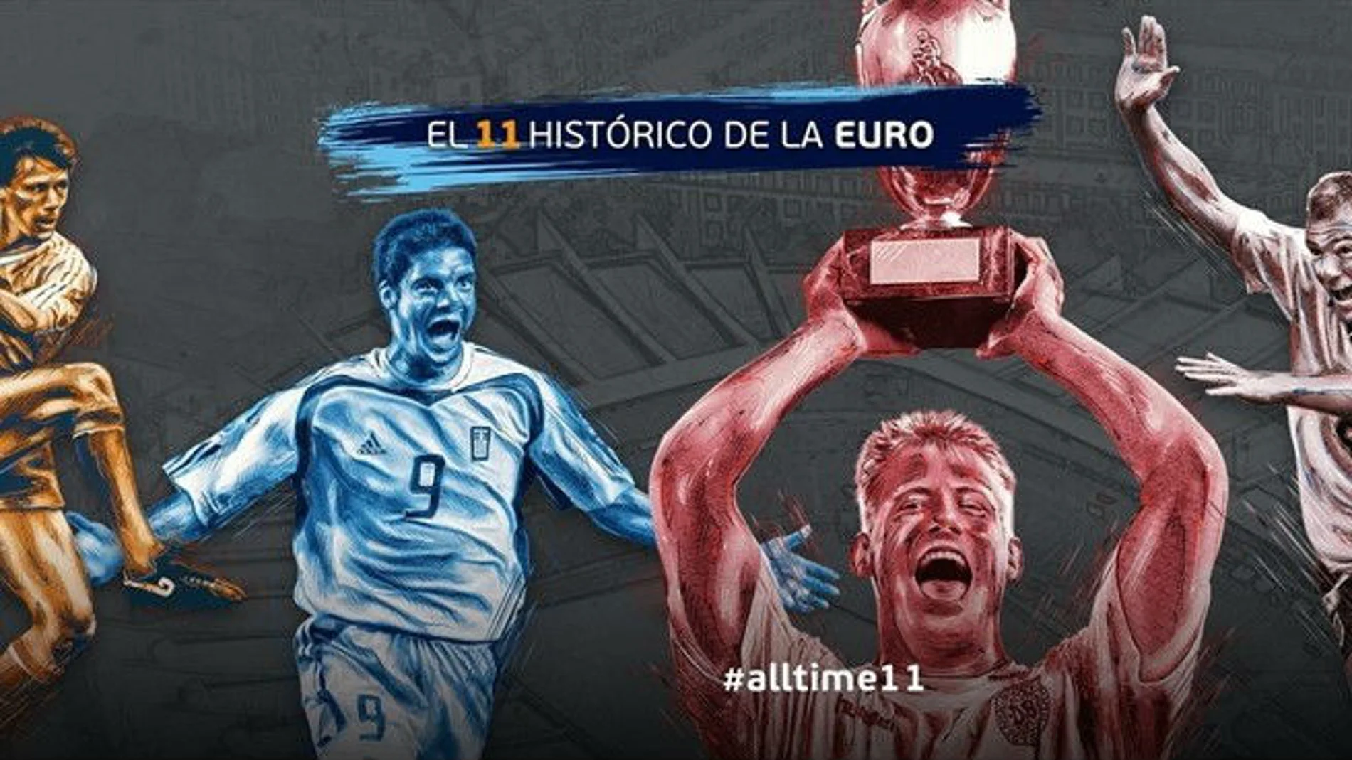 El 11 histórico de la Euro El 11 histórico de la Euro