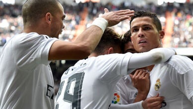 Así, así, así ganaba el Madrid