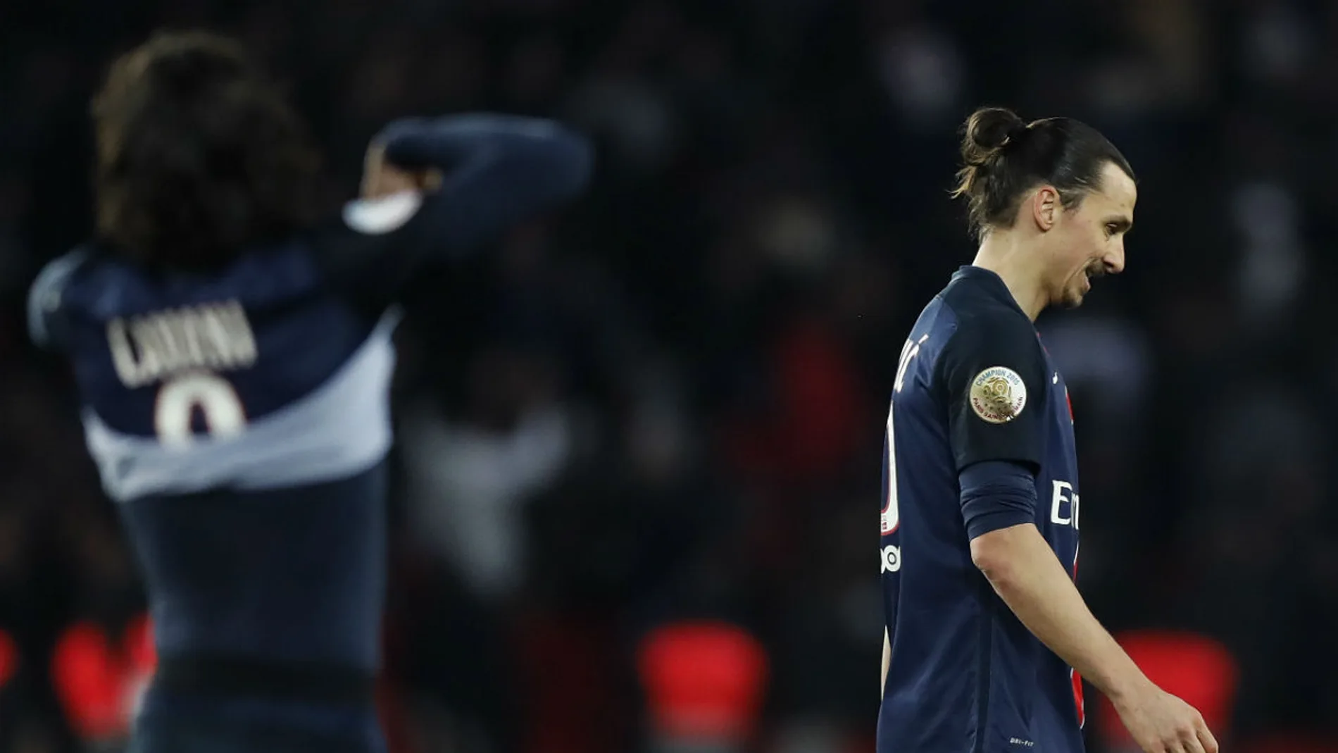 Ibrahimovic, cabizbajo Ibrahimovic, cabizbajo
