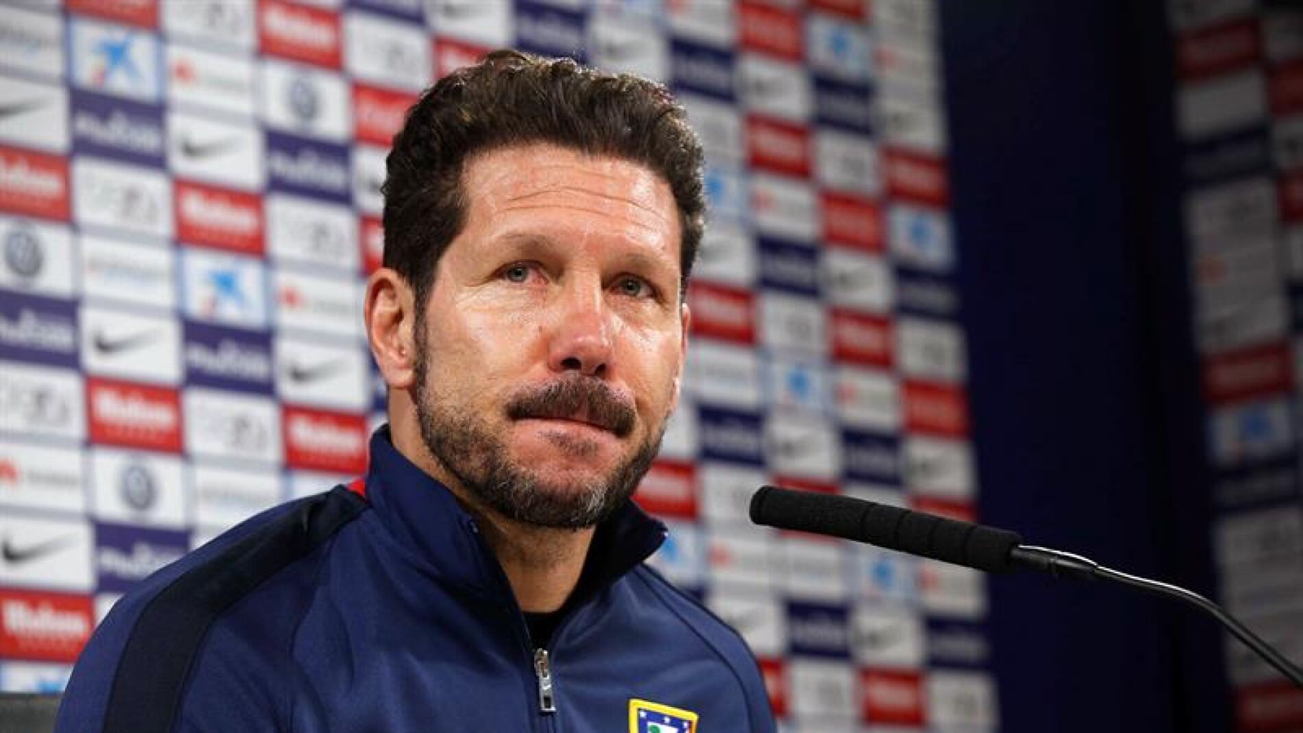Simeone, en rueda de prensa