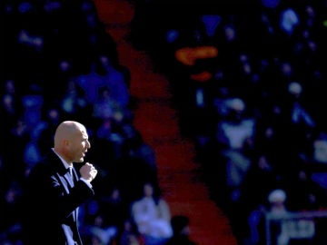 Zidane, en la banda