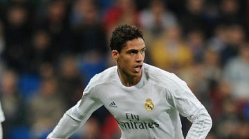 Varane, con el Real Madrid