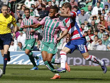 Musonda, ante Rubén Pérez Musonda, ante Rubén Pérez