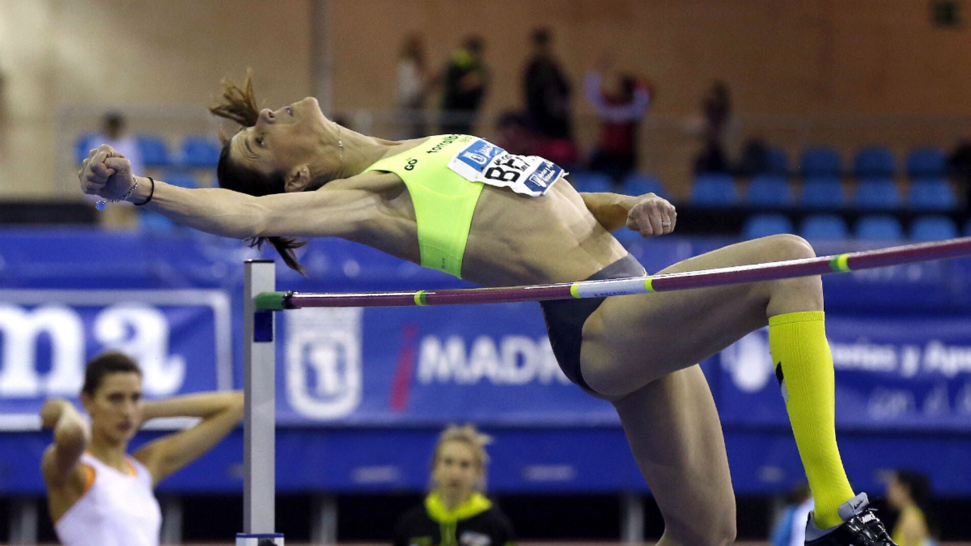 Beitia, en pleno salto