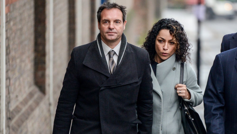 La doctora Carneiro a su llegada a los juzgados