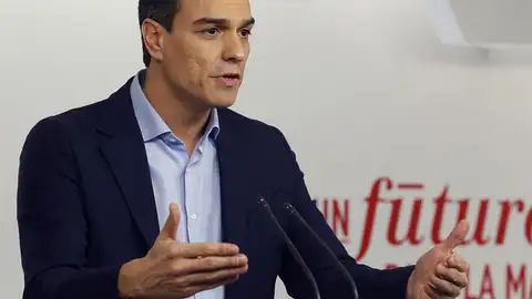 Pedro Sánchez en rueda de prensa Pedro Sánchez en rueda de prensa