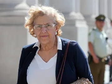 La alcaldesa de Madrid, Manuela Carmena La alcaldesa de Madrid, Manuela Carmena