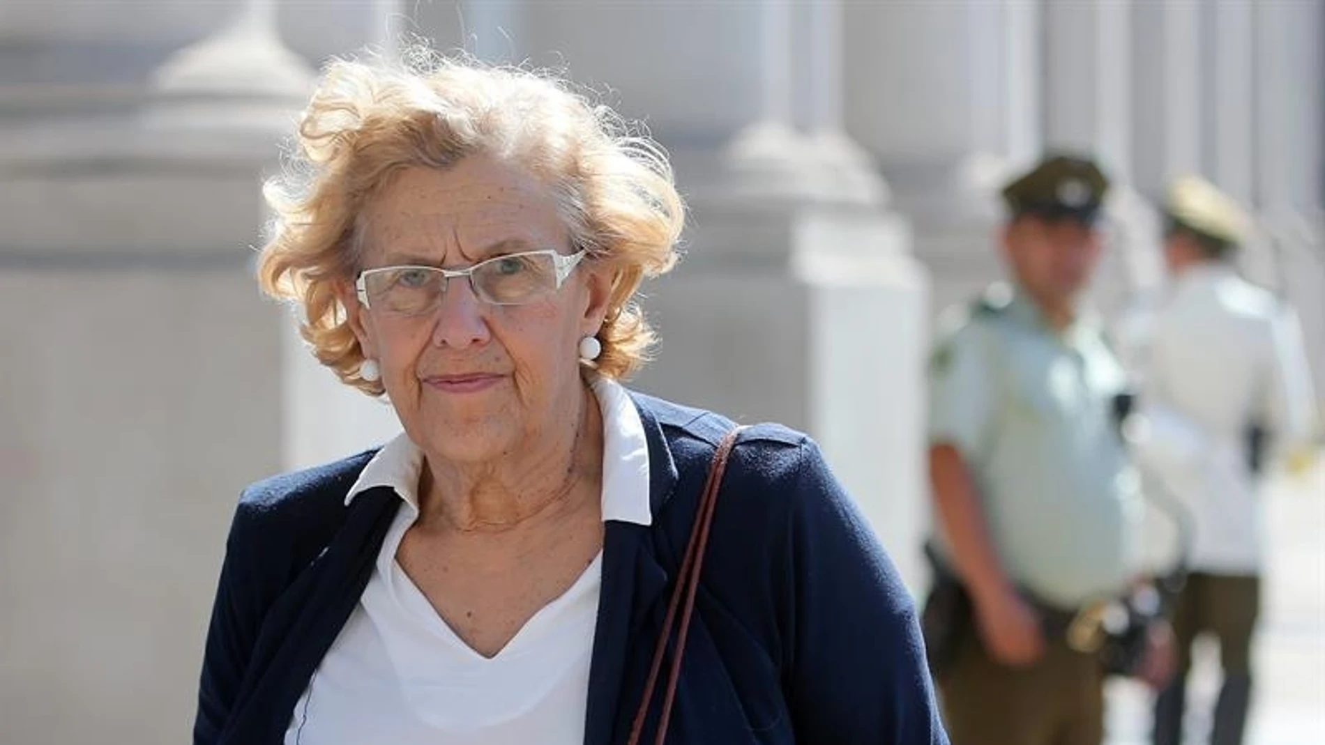 La alcaldesa de Madrid, Manuela Carmena La alcaldesa de Madrid, Manuela Carmena