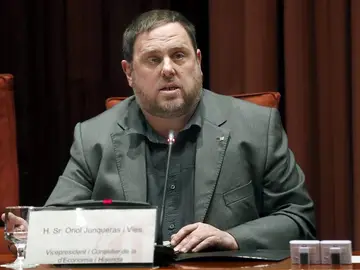 El vicepresidente y conseller de Economía y Hacienda, Oriol Junqueras El vicepresidente y conseller de Economía y Hacienda, Oriol Junqueras
