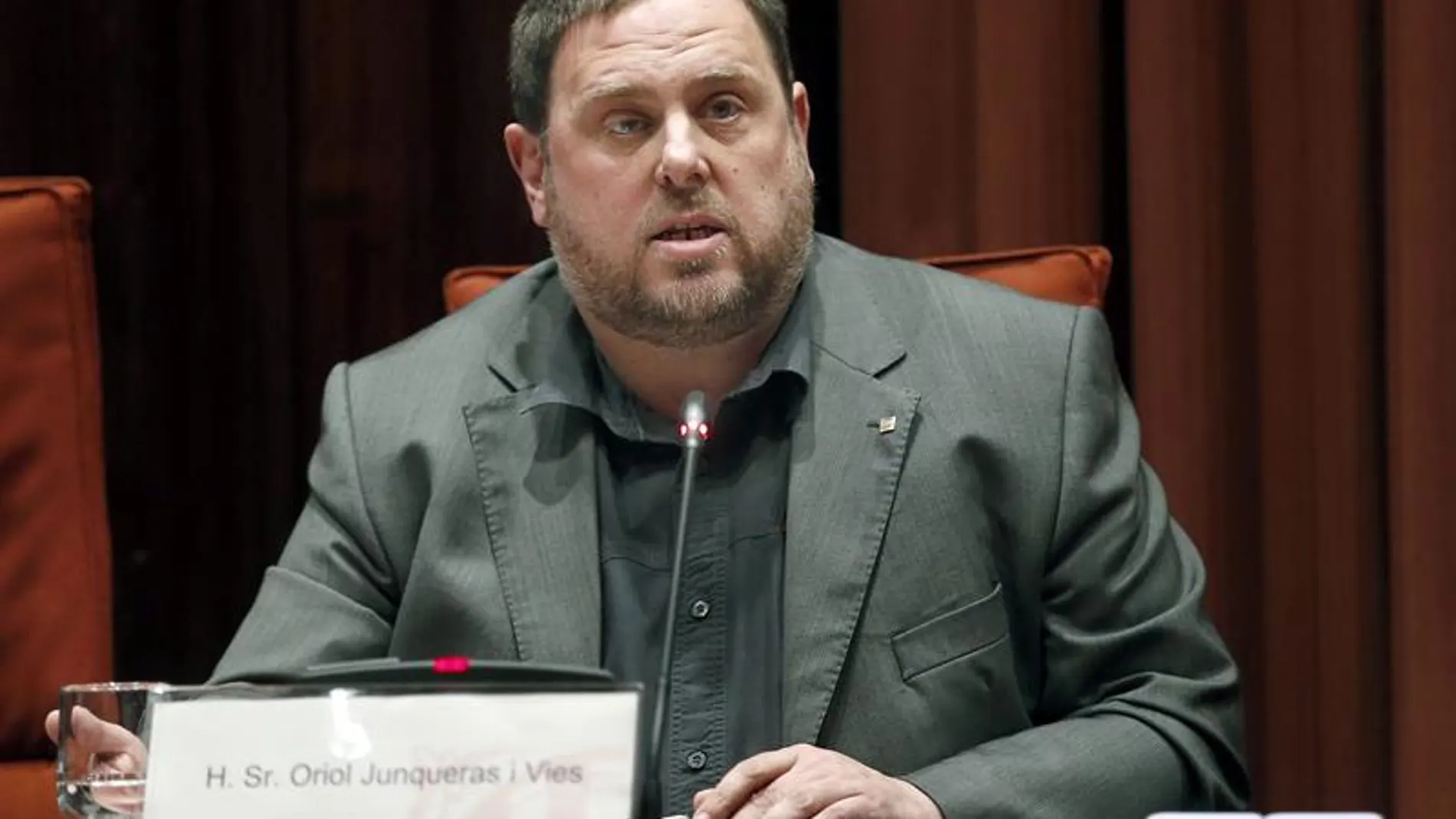 El vicepresidente y conseller de Economía y Hacienda, Oriol Junqueras El vicepresidente y conseller de Economía y Hacienda, Oriol Junqueras
