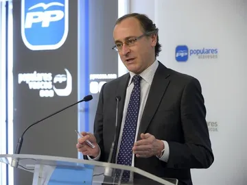 El ministro de Sanidad en funciones, Alfonso Alonso El ministro de Sanidad en funciones, Alfonso Alonso