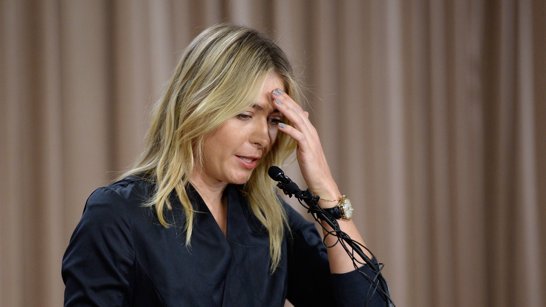 Maria Sharapova, tras revelar que dio positivo en un control en Australia