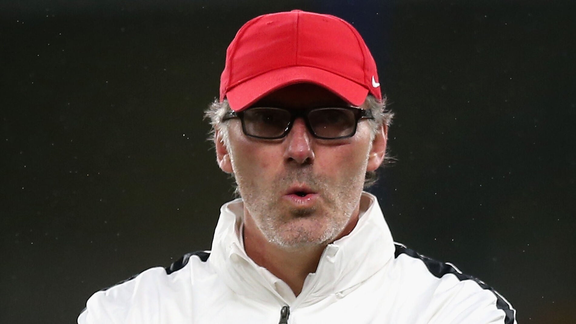 Blanc, en un entrenamiento