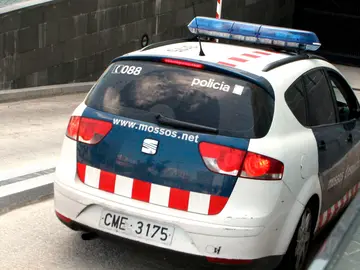 Un coche de los Mossos d´Esquadra Un coche de los Mossos d´Esquadra