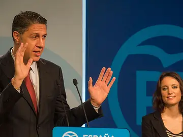 Albiol durante un acto del PP Albiol durante un acto del PP