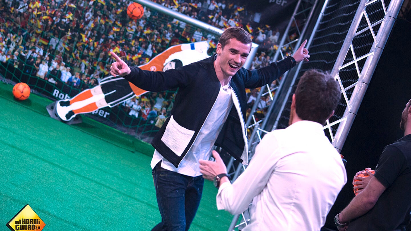 Koke y Griezmann en 'El Hormiguero 3.0'