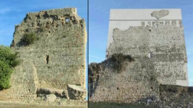 La terrible restauración de un castillo en Cádiz, comparada con el caso del Ecce Homo