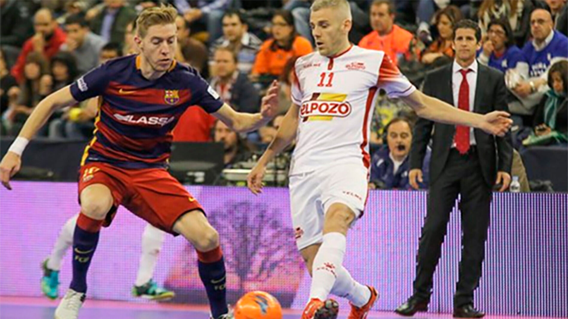 ElPozo Murcia contra el Barcelona Lassa.