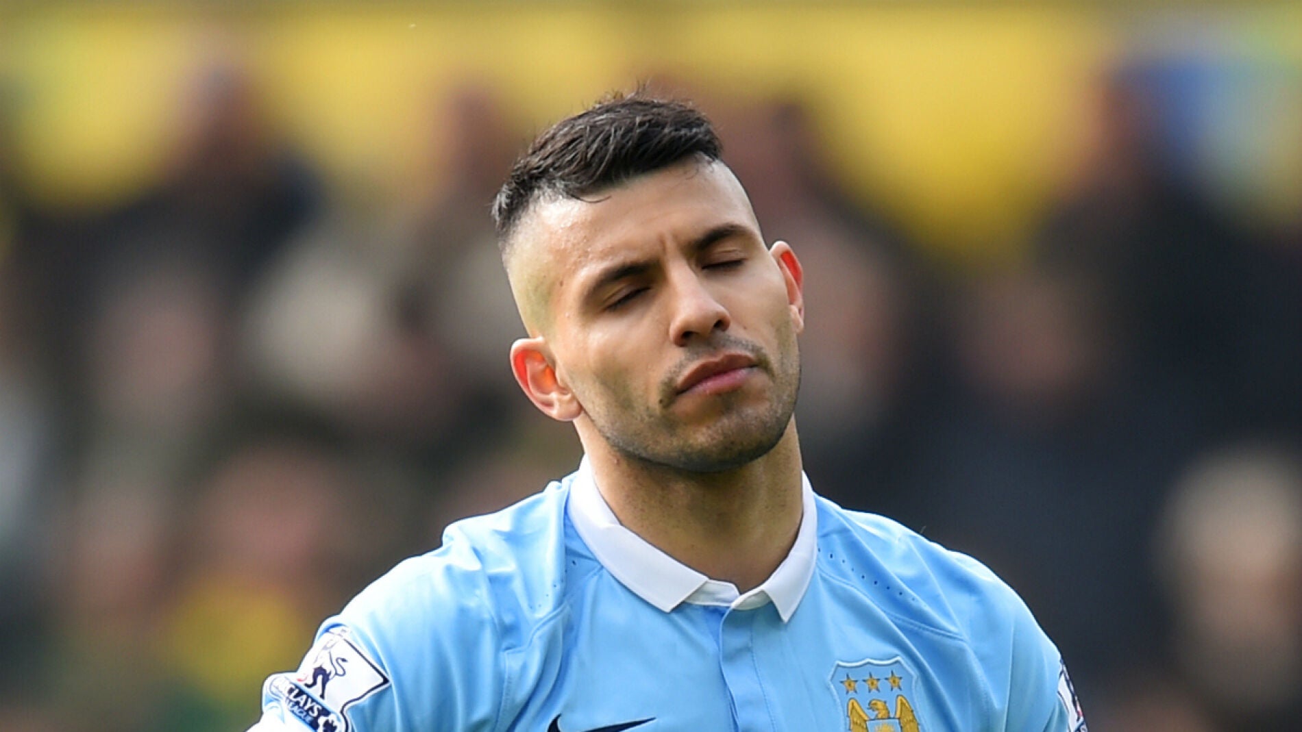 Ag&uuml;ero se lamenta