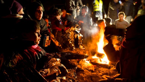 Refugiados en Grecia