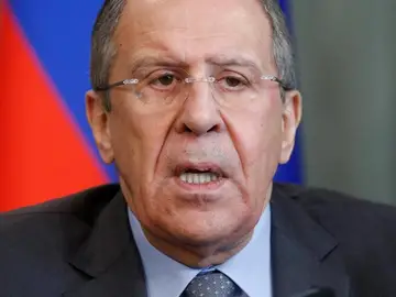 El ministro de exteriores ruso, Serguéi Lavrov El ministro de exteriores ruso, Serguéi Lavrov