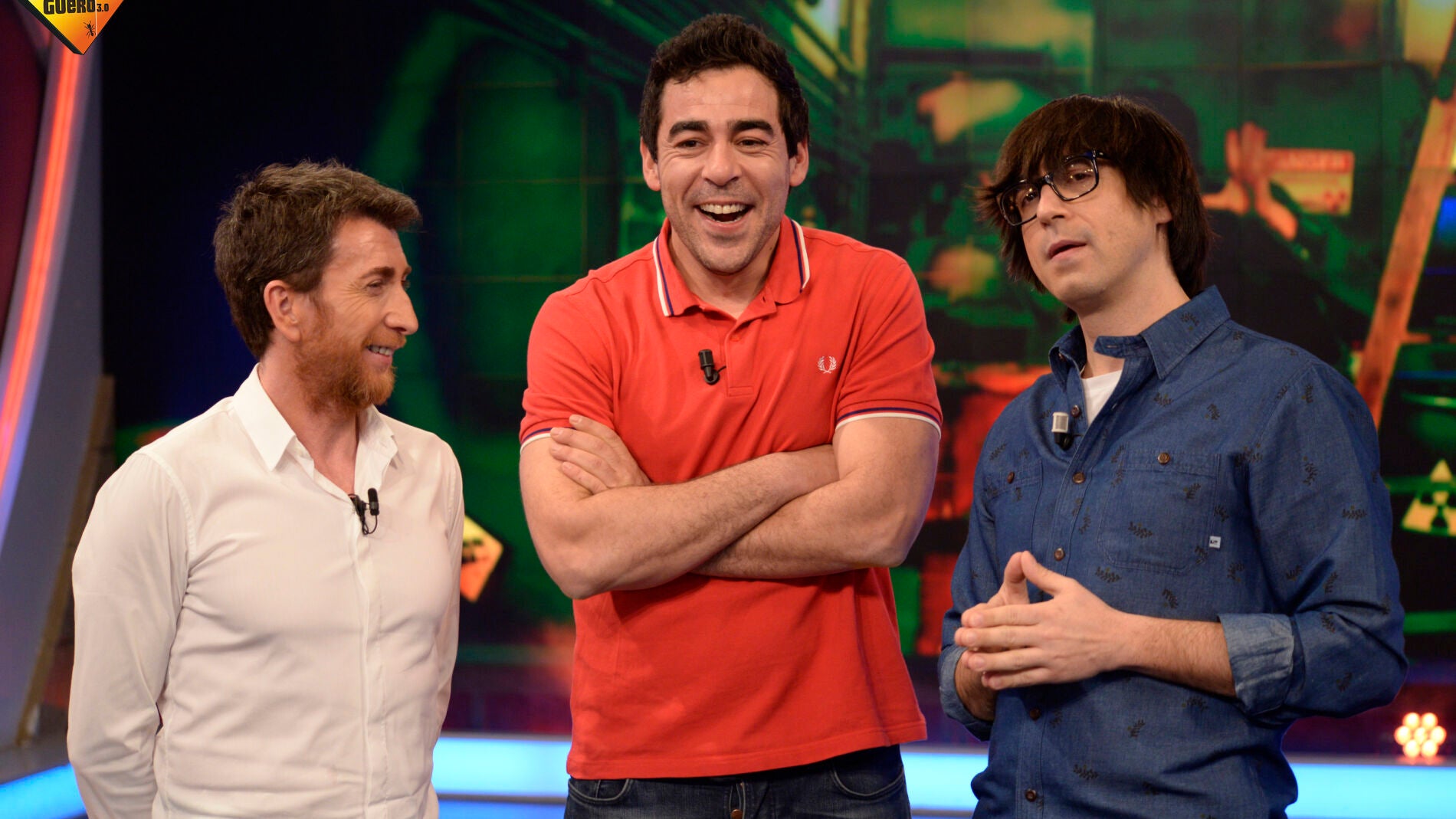 Pablo Motos, Pablo Chiapella y Luis Piedrahita