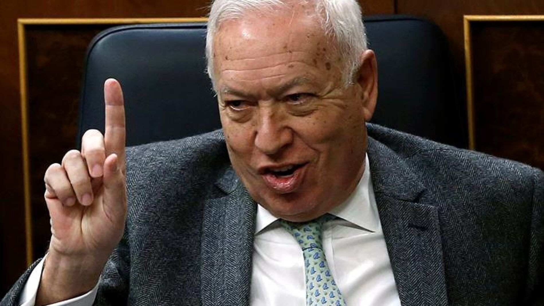 El ministro de Exteriores, Jos&eacute; Manuel Garc&iacute;a-Margallo