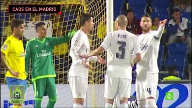 Caos y desorden del Madrid en Las Palmas