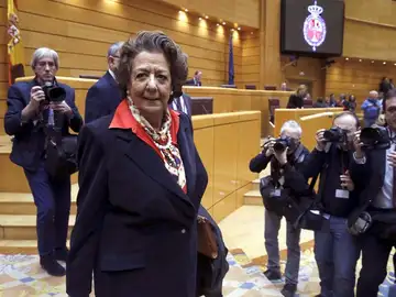 Rita Barberá en el Senado Rita Barberá en el Senado