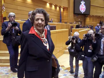 Rita Barberá en el Senado Rita Barberá en el Senado