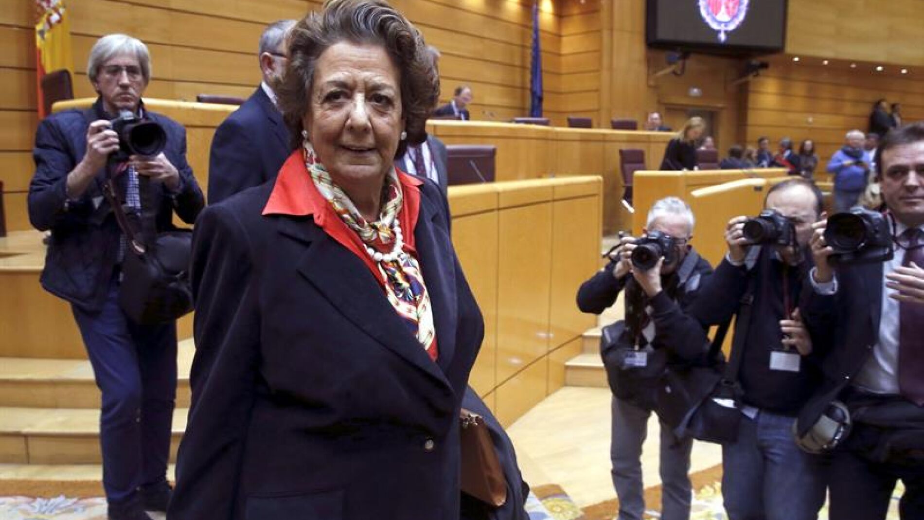 Rita Barber&aacute; en el Senado