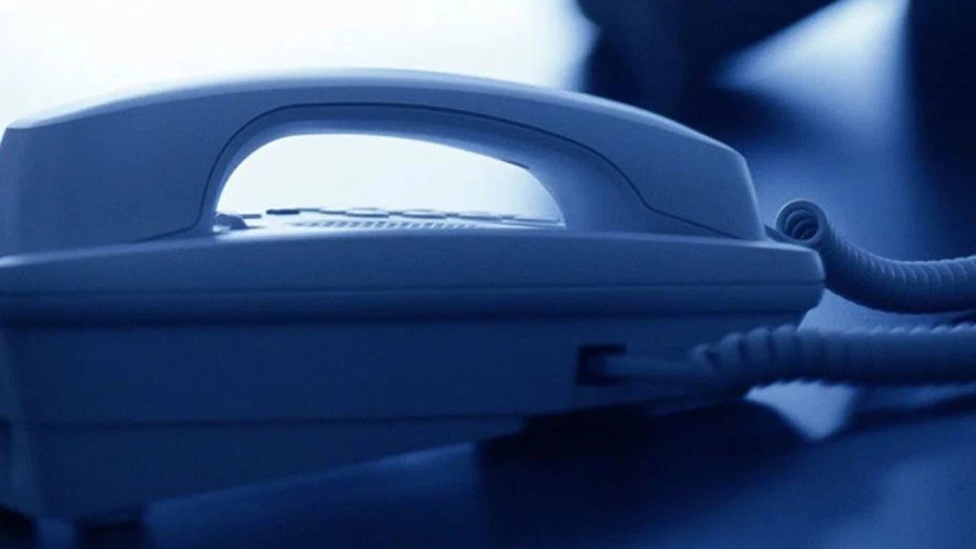 Imagen de un teléfono colgado Imagen de un teléfono colgado