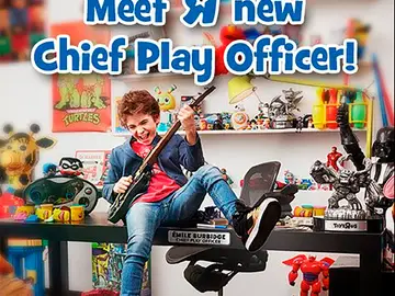 Émile Burbidge, el nuevo miembro de Toys R Us Émile Burbidge, el nuevo miembro de Toys R Us