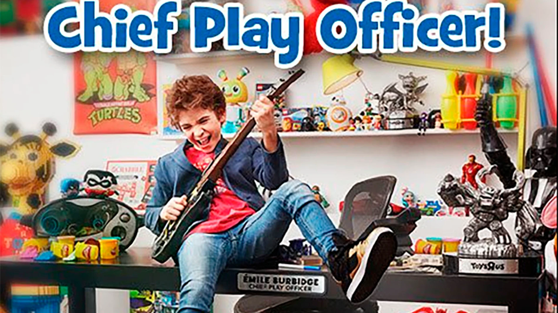 Émile Burbidge, el nuevo miembro de Toys R Us Émile Burbidge, el nuevo miembro de Toys R Us