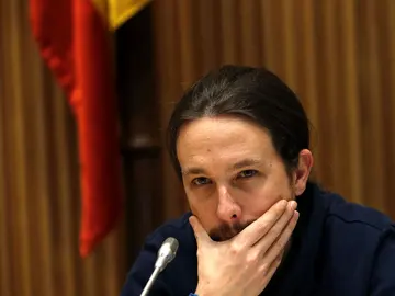 El secrerario general de Podemos, Pablo Iglesias El secrerario general de Podemos, Pablo Iglesias