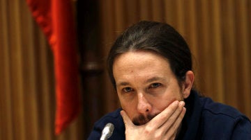 El secrerario general de Podemos, Pablo Iglesias