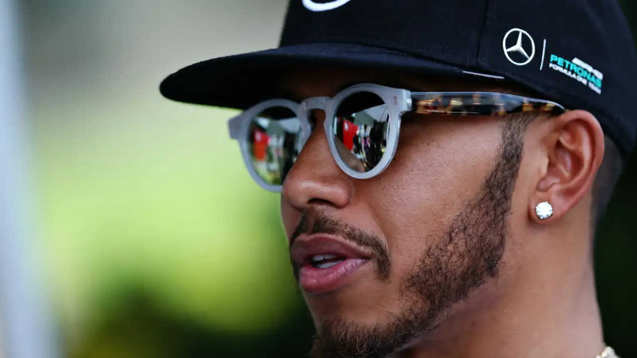 Lewis Hamilton, en Albert Park