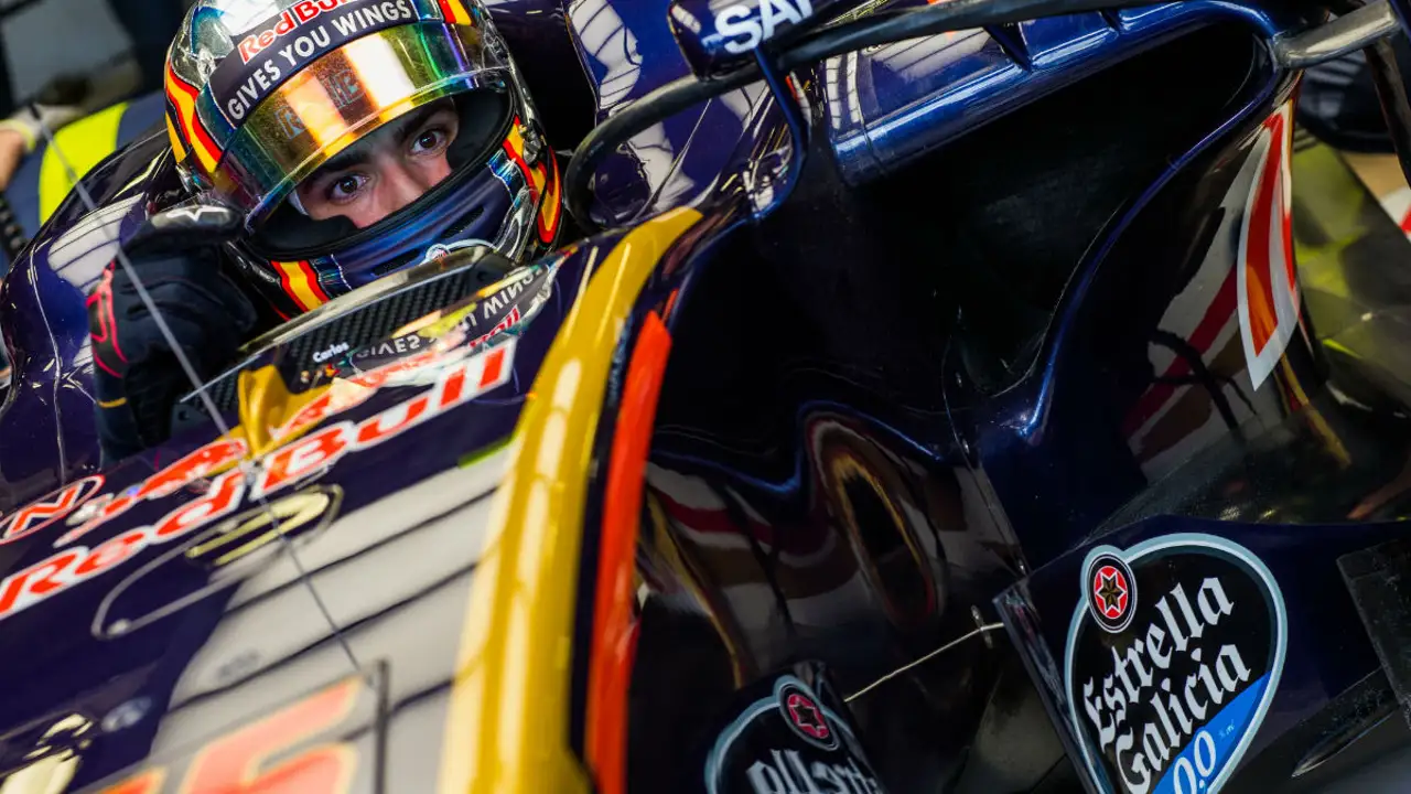 Carlos Sainz, en Albert Park