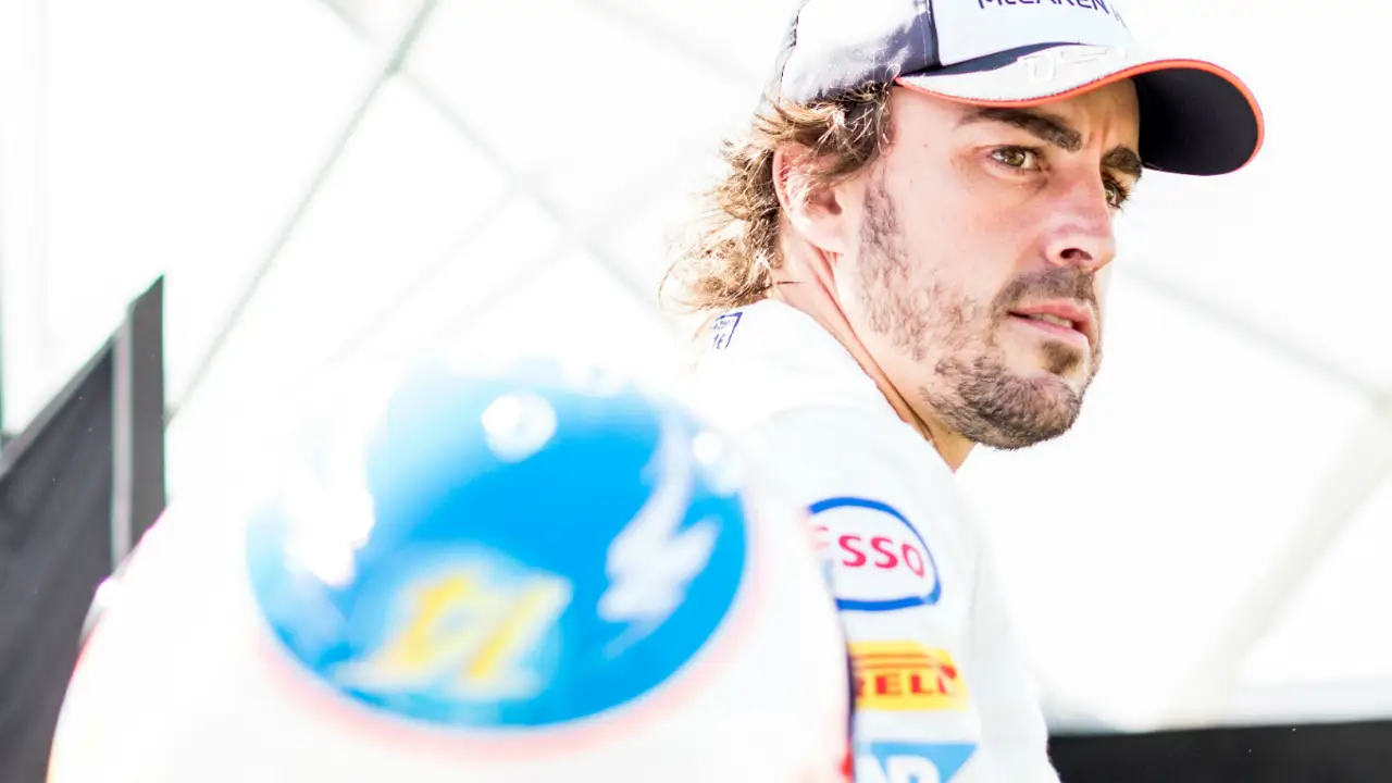 Alonso, en Albert Park
