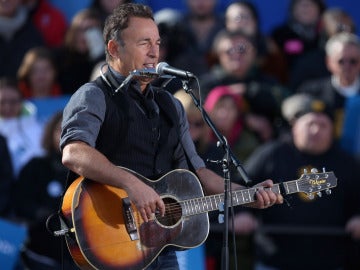Bruce Springsteen en un concierto