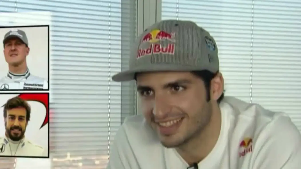 Cuestionario a Sainz, ¿se quedará con Fernando Alonso o con su padre?